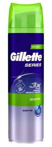 Gillette Series Shave Gel Sensitive With Aloe 200 ml