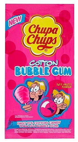 Chupa Chups Bubble Gum Tutti Frutti Cotton 11 g x5