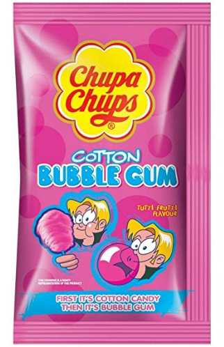Chupa Chups Bubble Gum Tutti Frutti Rainbow 6.6 g x20