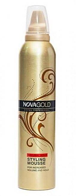 Nova Gold Natural Hold Styling Mousse 300 ml