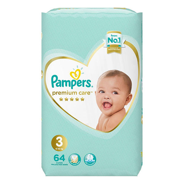 Pampers Premium Care Size 3 Midi 6-10 kg x64 (NG)