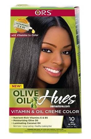 ORS Olive Oil Vitamin & Oil Creme Coolor 10 Jet Black