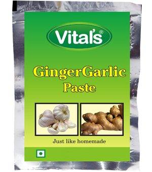 Vital's Ginger Garlic Paste 50 g x10