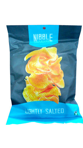 Nibble Deoiled Sweet Potato Crisps Lightly Salted 70 g