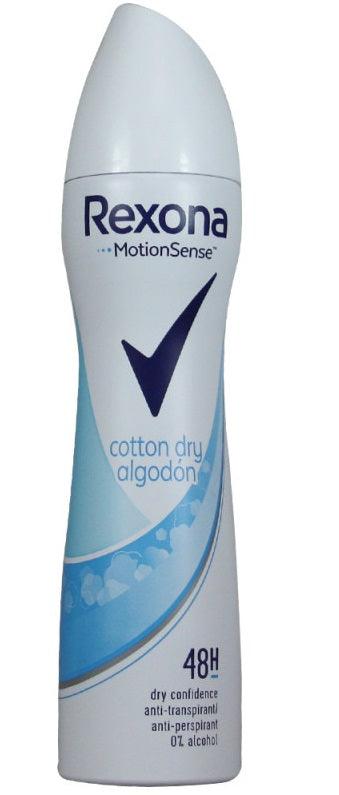 Rexona Anti-Perspirant Deodorant Spray For Women Motion Sense Cotton Dry 200 ml