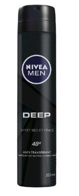 Nivea Anti-Perspirant Deodorant Spray For Men Deep 200 ml