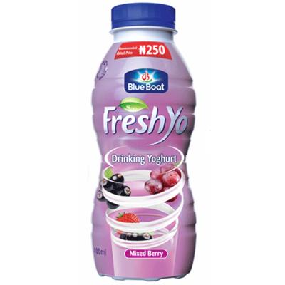 Blue Boat Fresh Yo Yoghurt Mixed Berry 40 cl x12