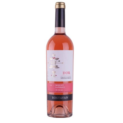 DOR Merlot & Saperavi Rose Dry Wine 75 cl