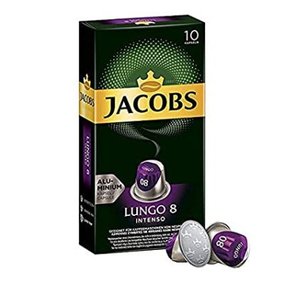 Jacobs Lungo Coffee Capsules 52 g x8