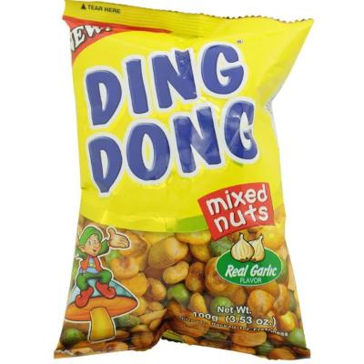 Ding Dong Garlic Flavoured Fava Beans & Cracker Nuts Snack Mix 100 g