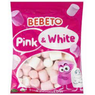 Bebeto Pink & White Marshmallows 135 g