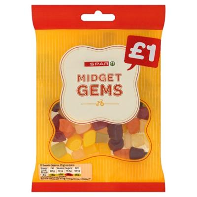 Spar Midget Gems 180 g