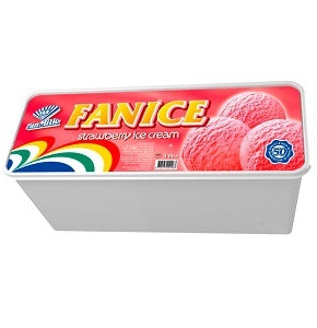 FanIce Ice Cream Strawberry 4 L