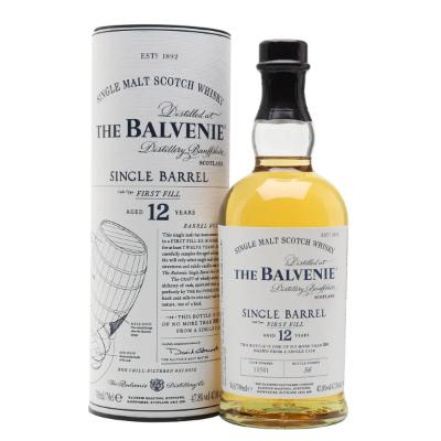 The Balvenie Single Malt Scotch Whisky Caribbean Cask Aged 12 Years 70 cl x6