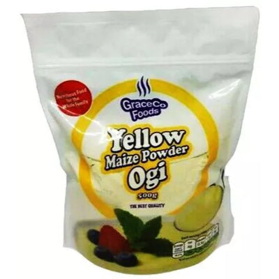 GraceCo Foods Yellow Maize Powder Ogi 500 g