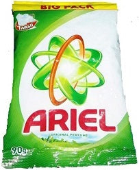 Ariel Original Laundry Detergent Powder 90 g x6