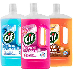 Cif Floor Cleaner Assorted 1 L x6