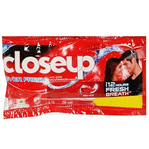Close Up Toothpaste Deep Action Red Hot 10 g x10