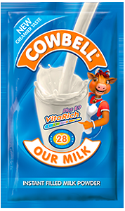 Cowbell Instant Filled Milk Powder 14 g x10