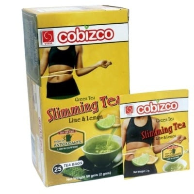 Cobizco Lime & Lemon Slimming Green Tea 50 g x25