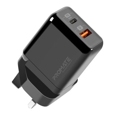 Promate Charger PowerCube-2 UK - Black