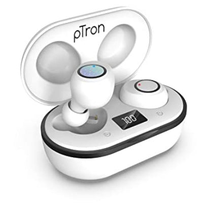 Ptron Bassbuds Jets - White