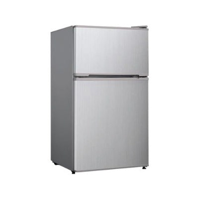 Midea Double Door Fridge HD-113 87 L Silver