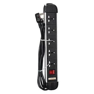 Vico 5 Way Extension Multi Socket Po5 Black