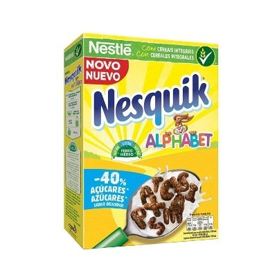 Nesquik Alphabet Whole Grain Cereal 320 g