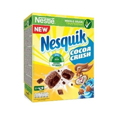 Nesquik Whole Grain Cocoa Crush Cereal 360 g