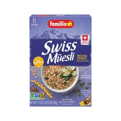 Familia Swiss Muesli Protein Crunch Superseeds & Honey 590 g