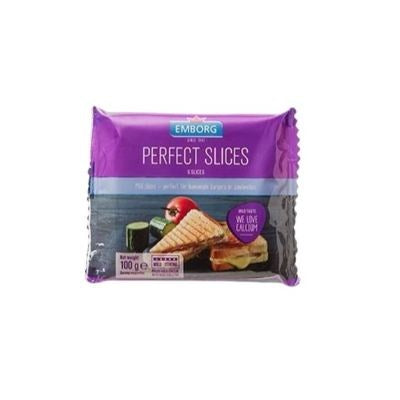 Emborg Perfect Slices Mild Taste Cheese 100 g