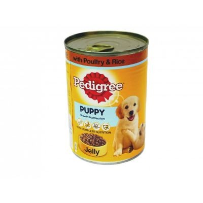Pedigree Puppy In Jelly With Poultry & Rice 400 g