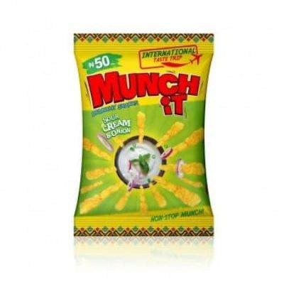 Munch It Crunchy Snacks Sour Cream & Onion 100 g + 50 g