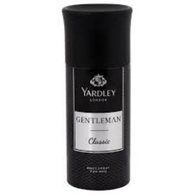 Yardley Body Spray For Men. Gentleman Classic 150 ml