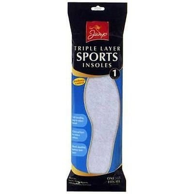 Jump Triple Layer Sports Insoles 1 Pair