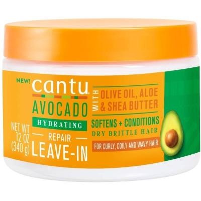 Cantu Avocado Hydrating Leave-In Conditioning Repair Cream 340 g