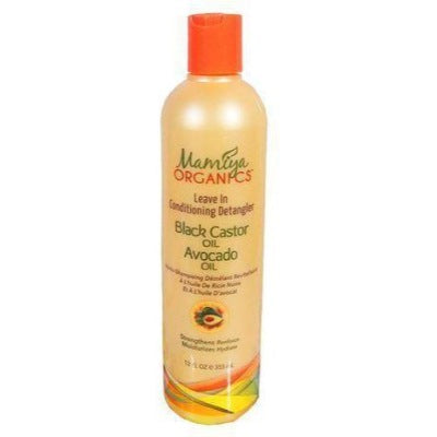 Mamiya Organics Black Castor & Avocado Oil Leave In Conditioning Detangler 355 ml