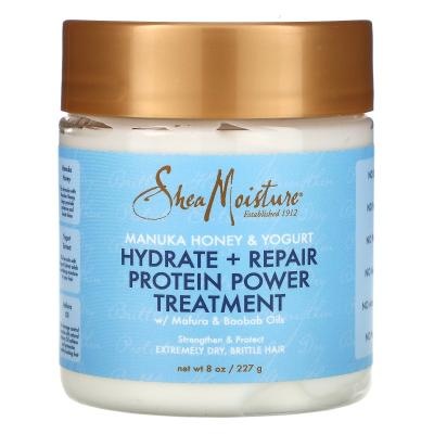 Shea Moisture Hydrate + Repair Manuka Honey & Yogurt Protein Power Treatment 227 ml