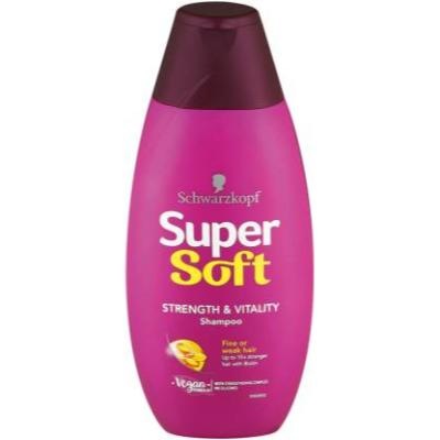 Schwarzkopf Super Soft Strength & Vitality Shampoo 400 ml