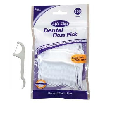 Life Time Dental Floss Pick x100