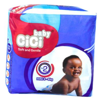 Baby Cici Soft & Gentle Diapers Size 2 Mini 3-6 kg x10