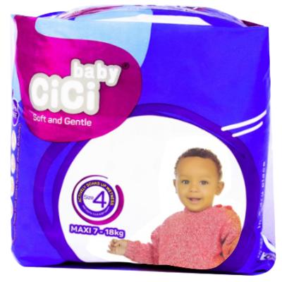 Baby Cici Soft & Gentle Diapers Size 4 Maxi 7-18 kg x42