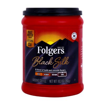 Folgers Black Silk Dark Ground Coffee 292 g