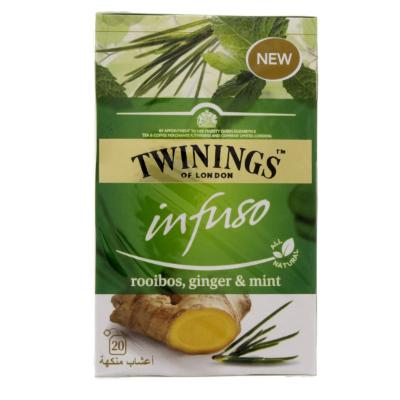 Twinings Infuso Rooibos, Ginger & Mint Tea 40 g x20