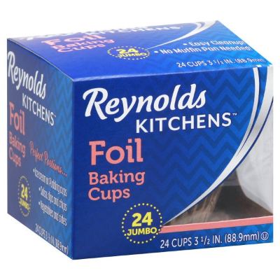 Reynolds Foil Baking Cups 88.9 mm x24