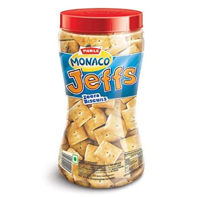 Parle Monaco Jeffs Zeera Biscuits 200 g