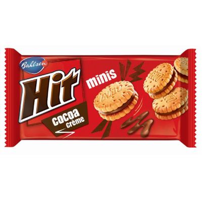 Hit Minis Cocoa Cream Biscuits 130 g