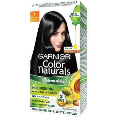 Garnier Natural Black Hair Kit