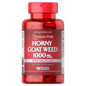 Puritan's Pride Horny Goat Weed With Maca 90 Capsules